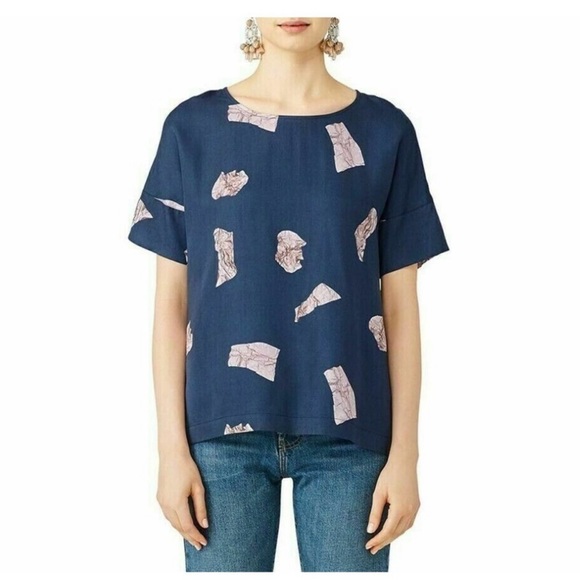Elk the Label oversized printed top - Picture 9 of 10